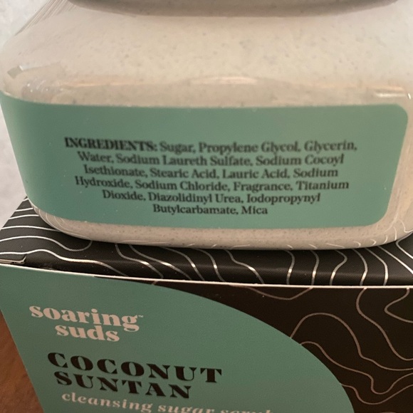 Soaring suds cleansing sugar scrub coconut suntan - Picture 2 of 2